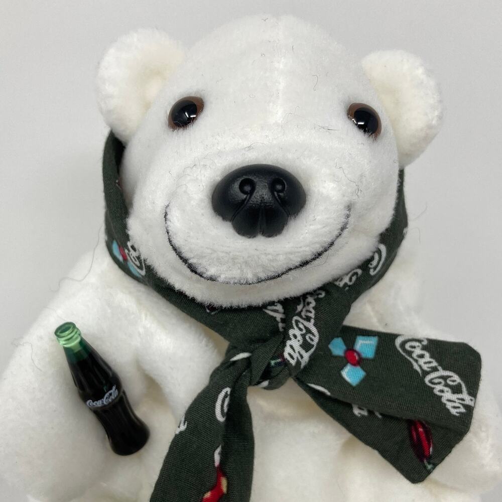 Coca Cola Polar Bear Plush 1998 Vintage